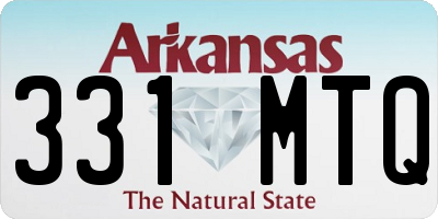 AR license plate 331MTQ