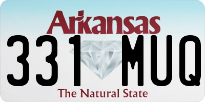 AR license plate 331MUQ
