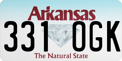 AR license plate 331OGK