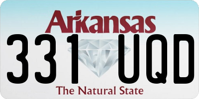AR license plate 331UQD