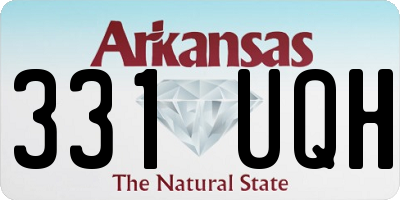 AR license plate 331UQH