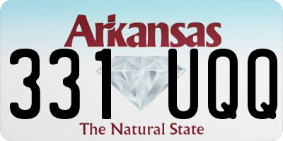 AR license plate 331UQQ