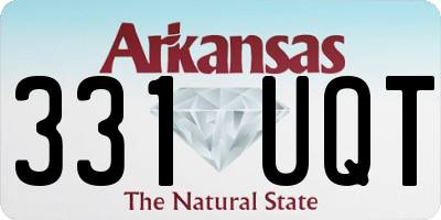 AR license plate 331UQT
