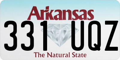 AR license plate 331UQZ
