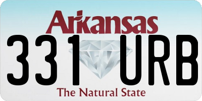 AR license plate 331URB