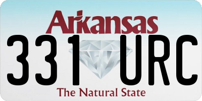 AR license plate 331URC