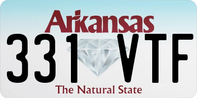 AR license plate 331VTF