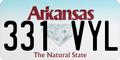 AR license plate 331VYL