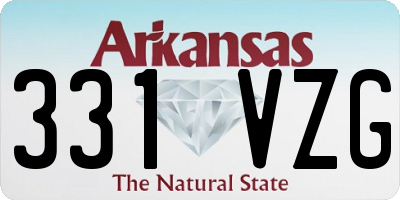 AR license plate 331VZG