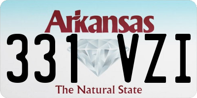 AR license plate 331VZI