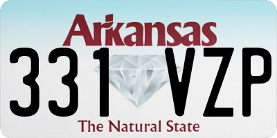 AR license plate 331VZP