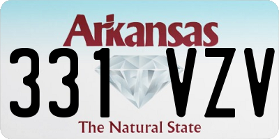 AR license plate 331VZV