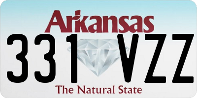AR license plate 331VZZ