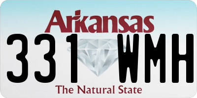 AR license plate 331WMH