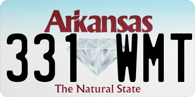 AR license plate 331WMT