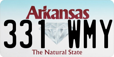 AR license plate 331WMY