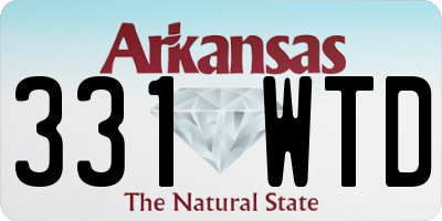 AR license plate 331WTD
