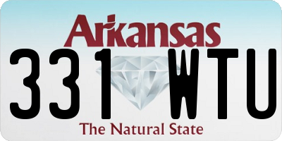 AR license plate 331WTU