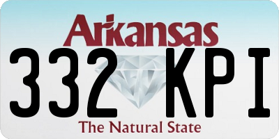 AR license plate 332KPI