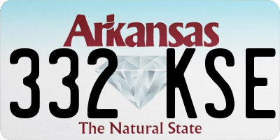 AR license plate 332KSE
