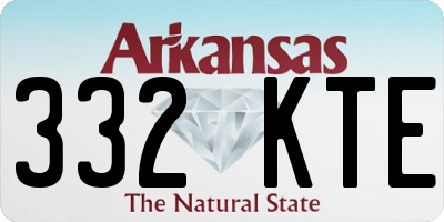 AR license plate 332KTE