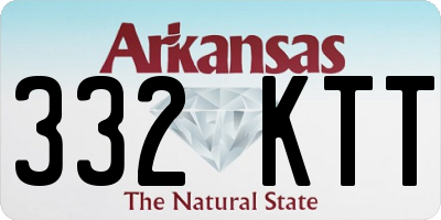 AR license plate 332KTT