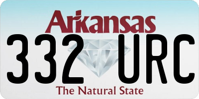 AR license plate 332URC