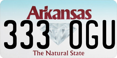 AR license plate 333OGU