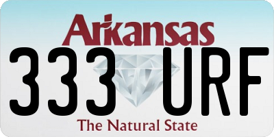 AR license plate 333URF