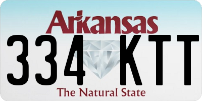 AR license plate 334KTT