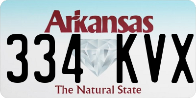 AR license plate 334KVX