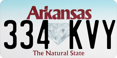 AR license plate 334KVY