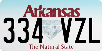 AR license plate 334VZL
