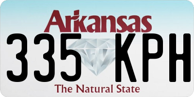 AR license plate 335KPH