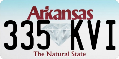 AR license plate 335KVI