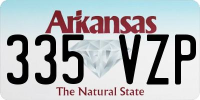 AR license plate 335VZP