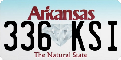 AR license plate 336KSI