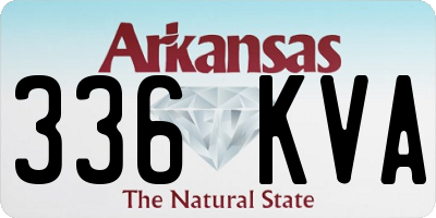 AR license plate 336KVA
