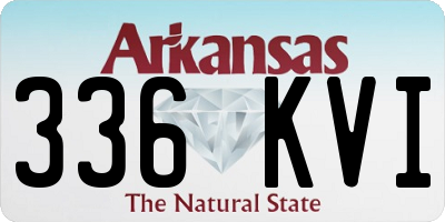 AR license plate 336KVI