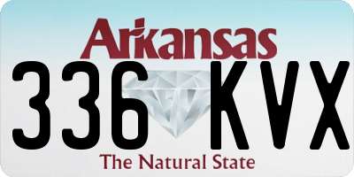 AR license plate 336KVX
