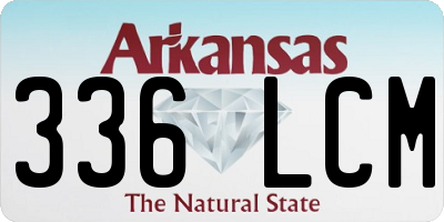 AR license plate 336LCM