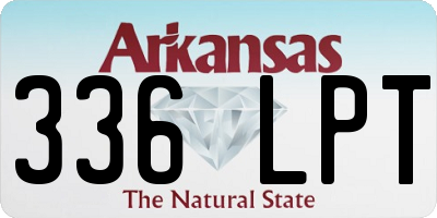 AR license plate 336LPT
