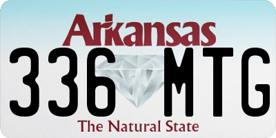 AR license plate 336MTG