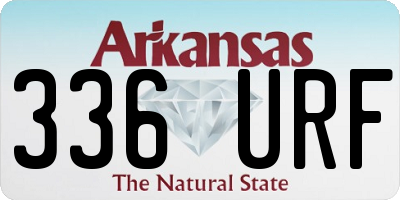 AR license plate 336URF