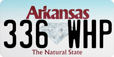 AR license plate 336WHP