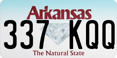 AR license plate 337KQQ