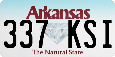 AR license plate 337KSI