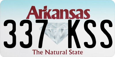 AR license plate 337KSS