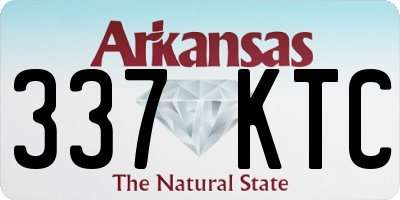 AR license plate 337KTC