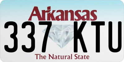AR license plate 337KTU